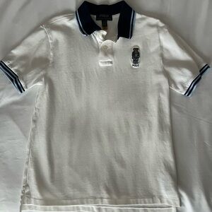 Polo by Ralph Lauren Navy and White Polo Shirt